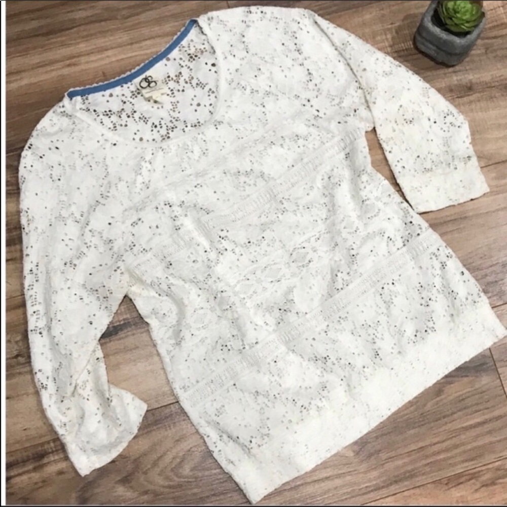 Anthropologie One September Marigola Top